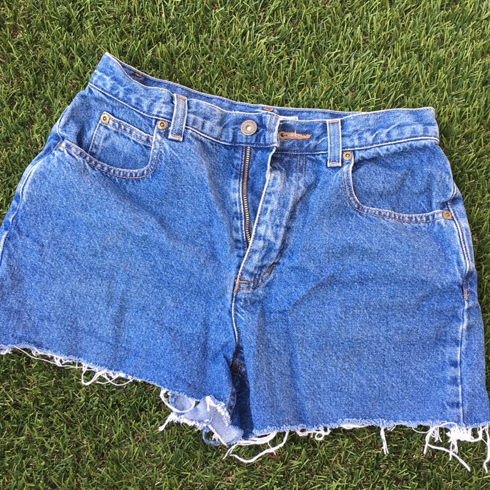 High waisted short shorts